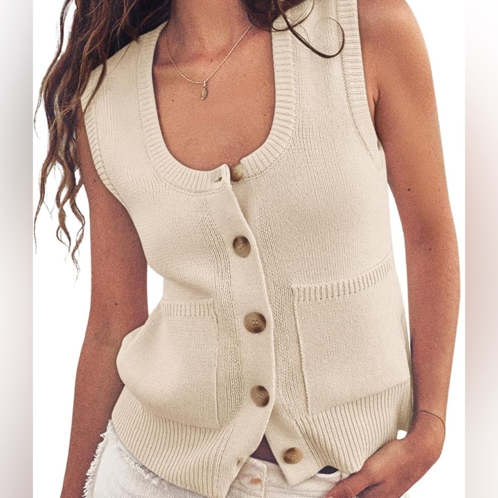 Zara cardigan vest